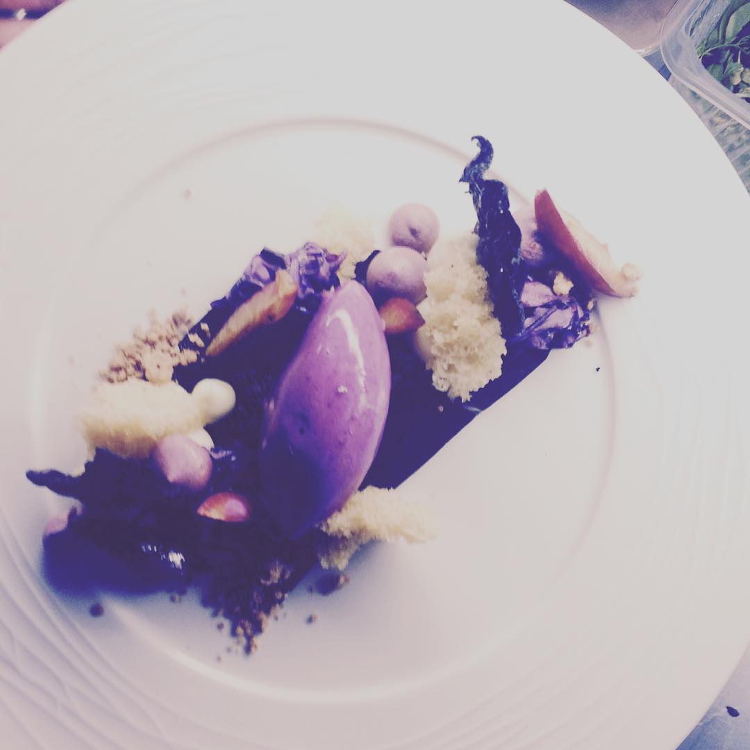 #Boca Gastrobar#Hannover#food#newdish#redcabbage#vanilla#dessert