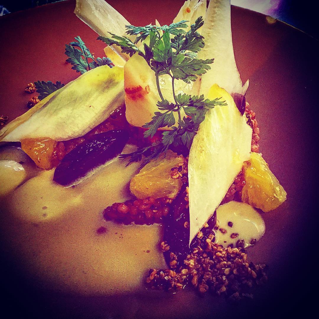 #hannover#bocagastrobar#salat#herbst#orange#pflaume#sesam#fenchel#chicoree#neu