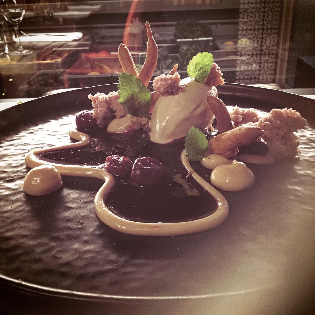 #dessert#süßerblumenkohl#toffee#kirsche#leckerleckerlecker#heuteneu!!!#bocagastrobar#hannover